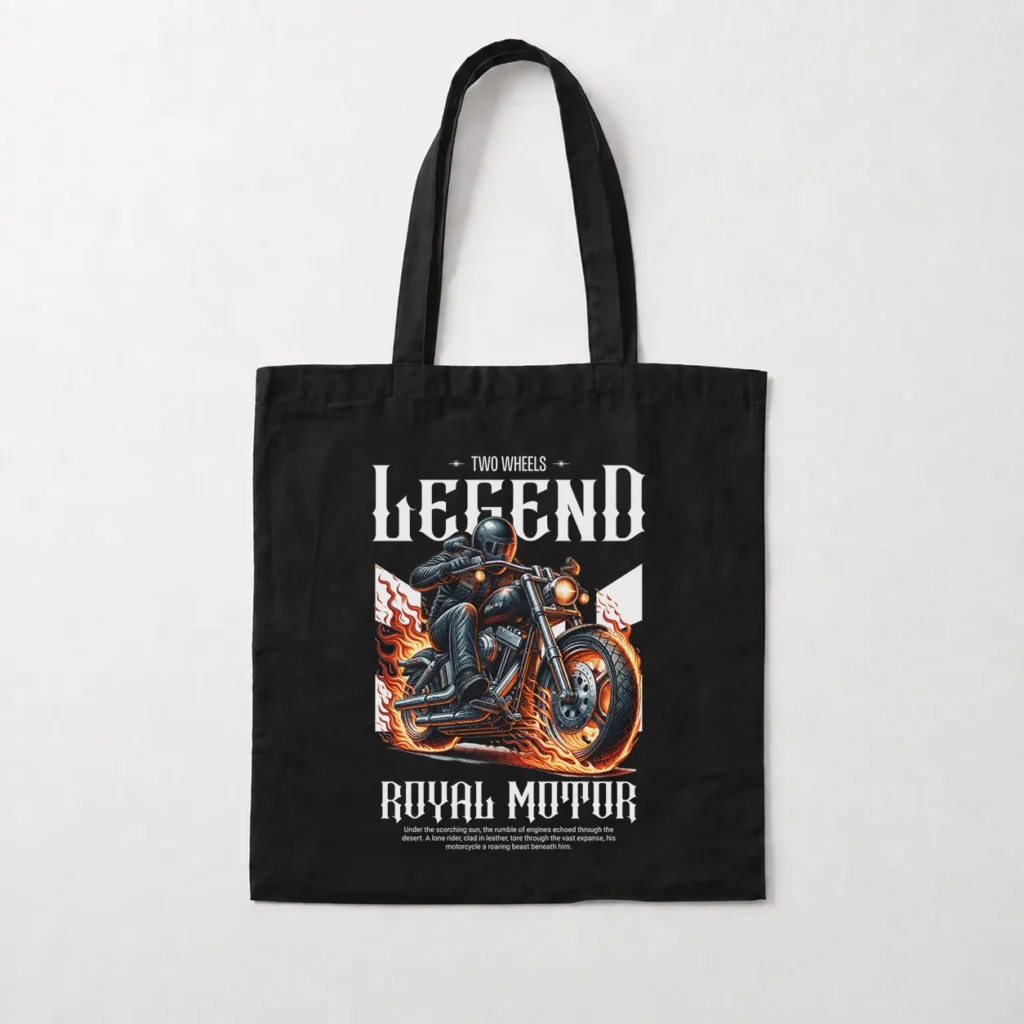 توت بگ موتورسیکلت طرح Royal Motor Legend کد 26899