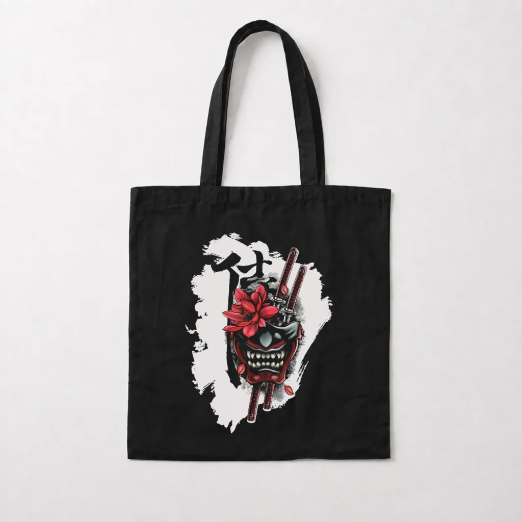 توت بگ ماسک اونی طرح گل قرمز (Oni Mask) کد 27039