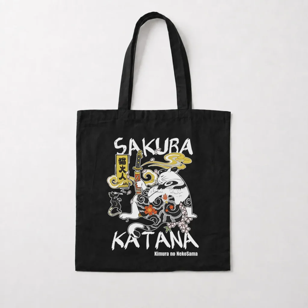 توت بگ گربه سامورایی طرح Sakura Katana کد 27060