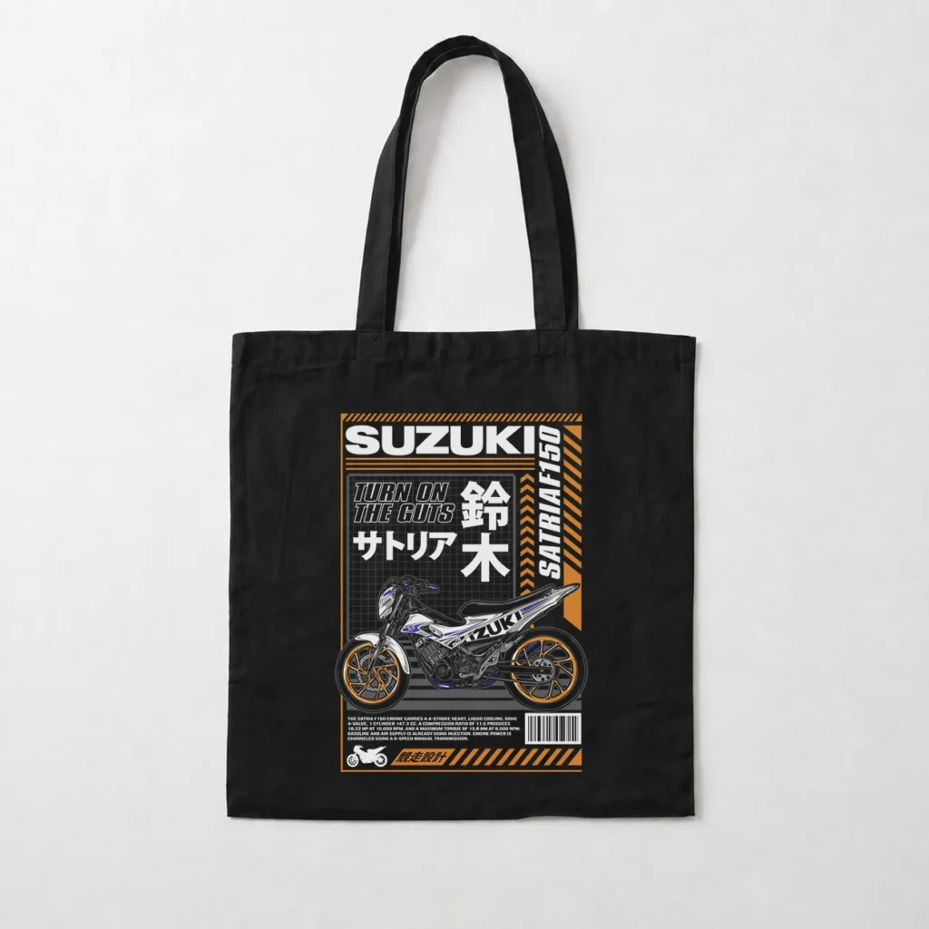 توت بگ سوزوکی طرح موتور ساتریا (Suzuki Satria) کد 27107