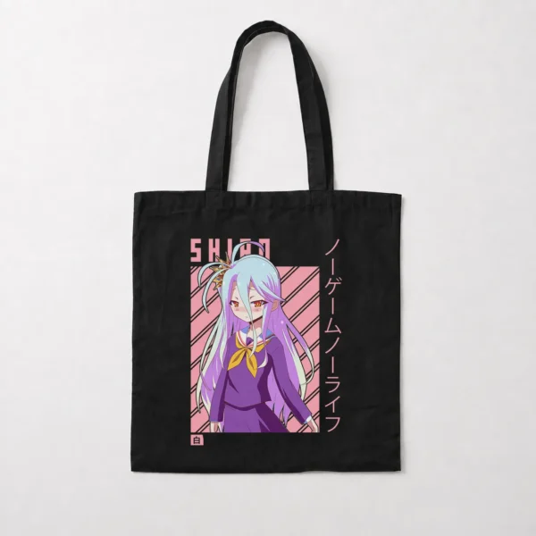 توت بگ انیمه No Game No Life طرح شیرو نشسته (Shiro) کد 27442