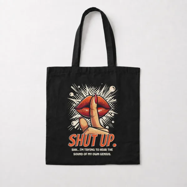 توت بگ تایپوگرافی Shut Up کد 27519