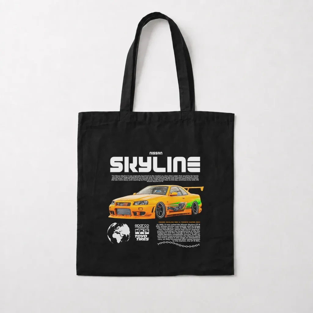 توت بگ نیسان اسکای‌لاین طرح اطلاعات فنی (Nissan Skyline) کد 27827