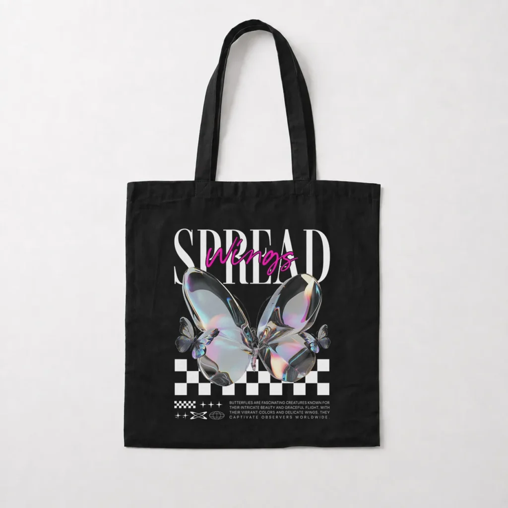 توت بگ پروانه طرح بال‌ها Spread Wings کد 28208