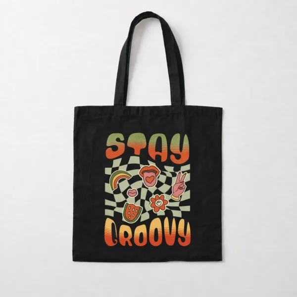 توت بگ رترو طرح Stay Groovy کد 28368