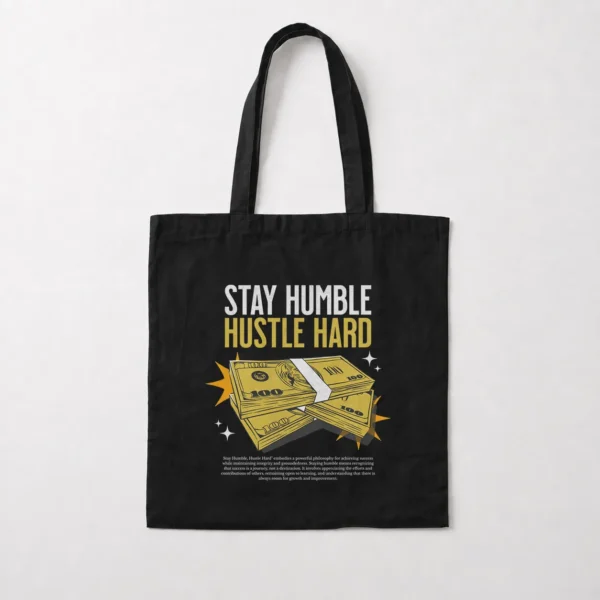 توت بگ انگیزشی طرح Stay Humble Hustle Hard کد 28372
