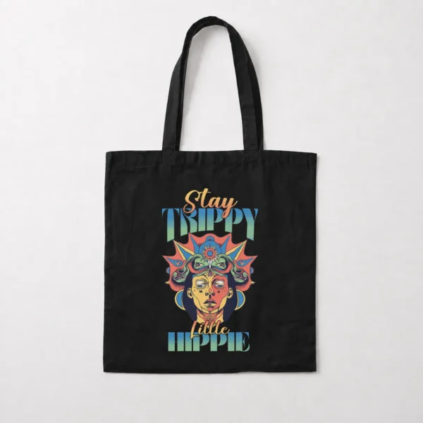 توت بگ سایکدلیک طرح Stay Trippy Little Hippie کد 28379