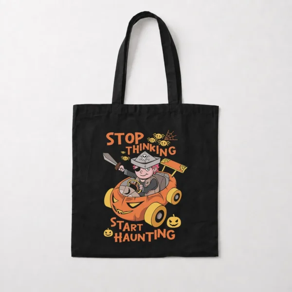 توت بگ هالووین طرح Stop Thinking Start Haunting کد 28413