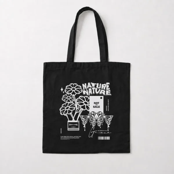 توت بگ طبیعت طرح Nature Flowers کد 28674