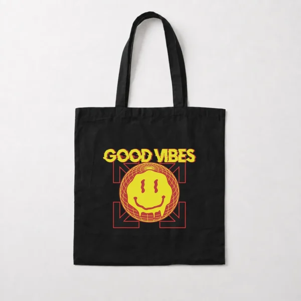 توت بگ لبخند طرح Good Vibes کد 28697