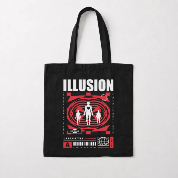 توت بگ آبستره طرح Illusion کد 28788