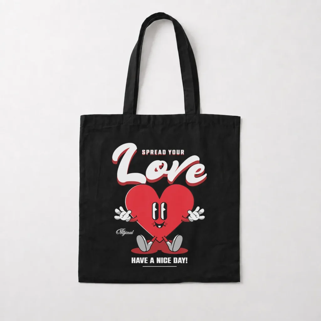 توت بگ قلب کارتونی طرح Spread Your Love کد 28794