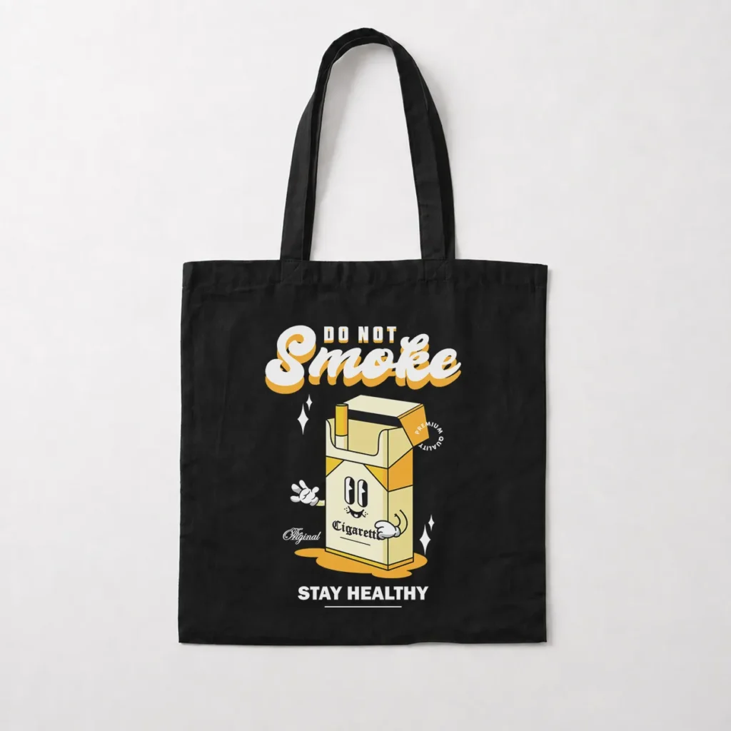 توت بگ نوشته Do Not Smoke Stay Healthy کد 28802