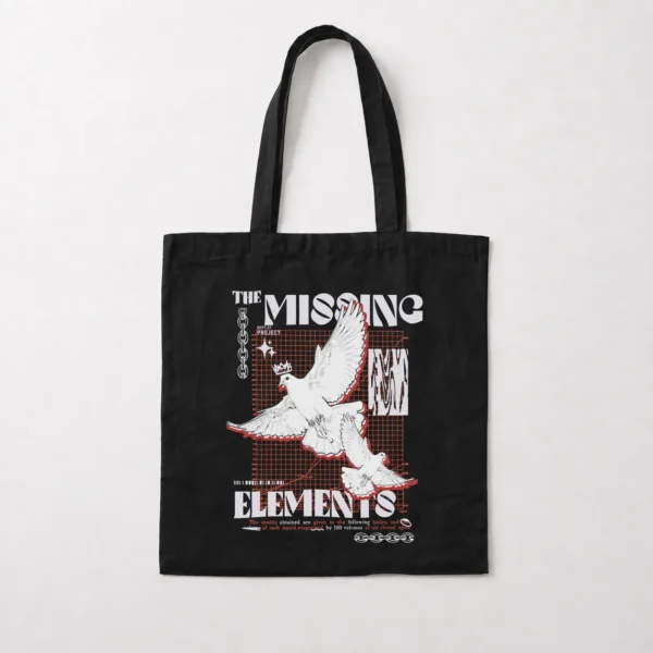توت بگ کبوتر سفید طرح The Missing Elements کد 28892