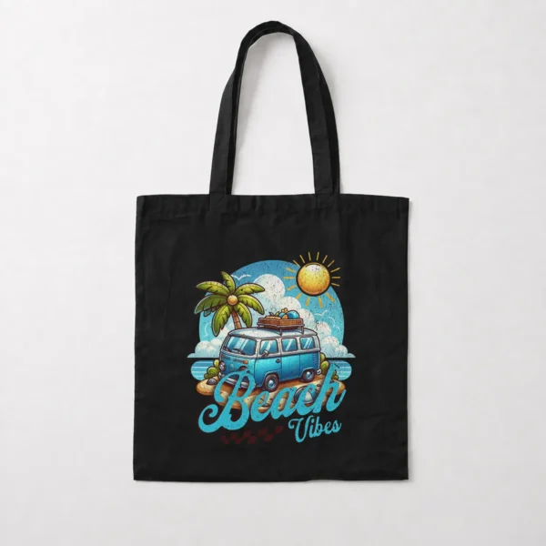 توت بگ تابستانی ون ساحلی طرح Beach Vibes کد 29055