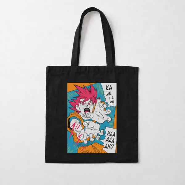 توت بگ انیمه دراگون بال طرح گوکو خدای سایان (Super Saiyan God Goku) کد 29933