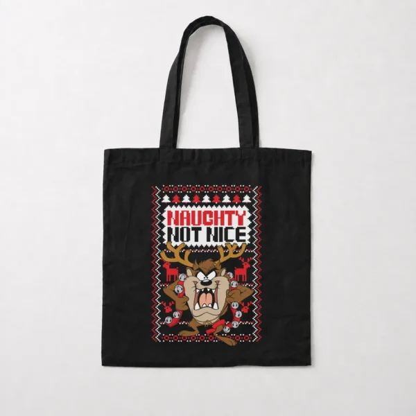 توت بگ تاز کریسمسی طرح Naughty Not Nice کد 30144