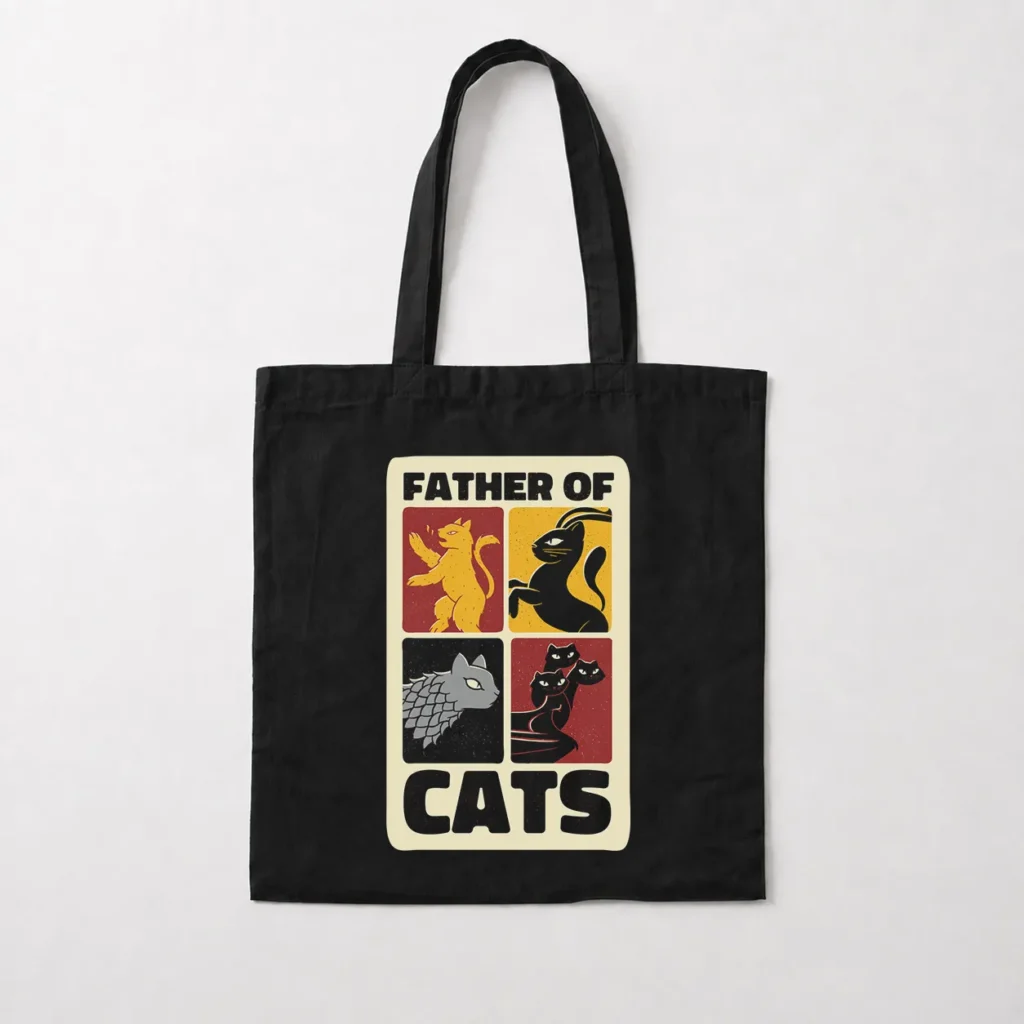 توت بگ گربه طرح Father of Cats کد 30438