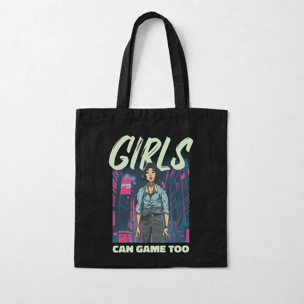توت بگ گیمینگ طرح Girls Can Game Too کد 30447