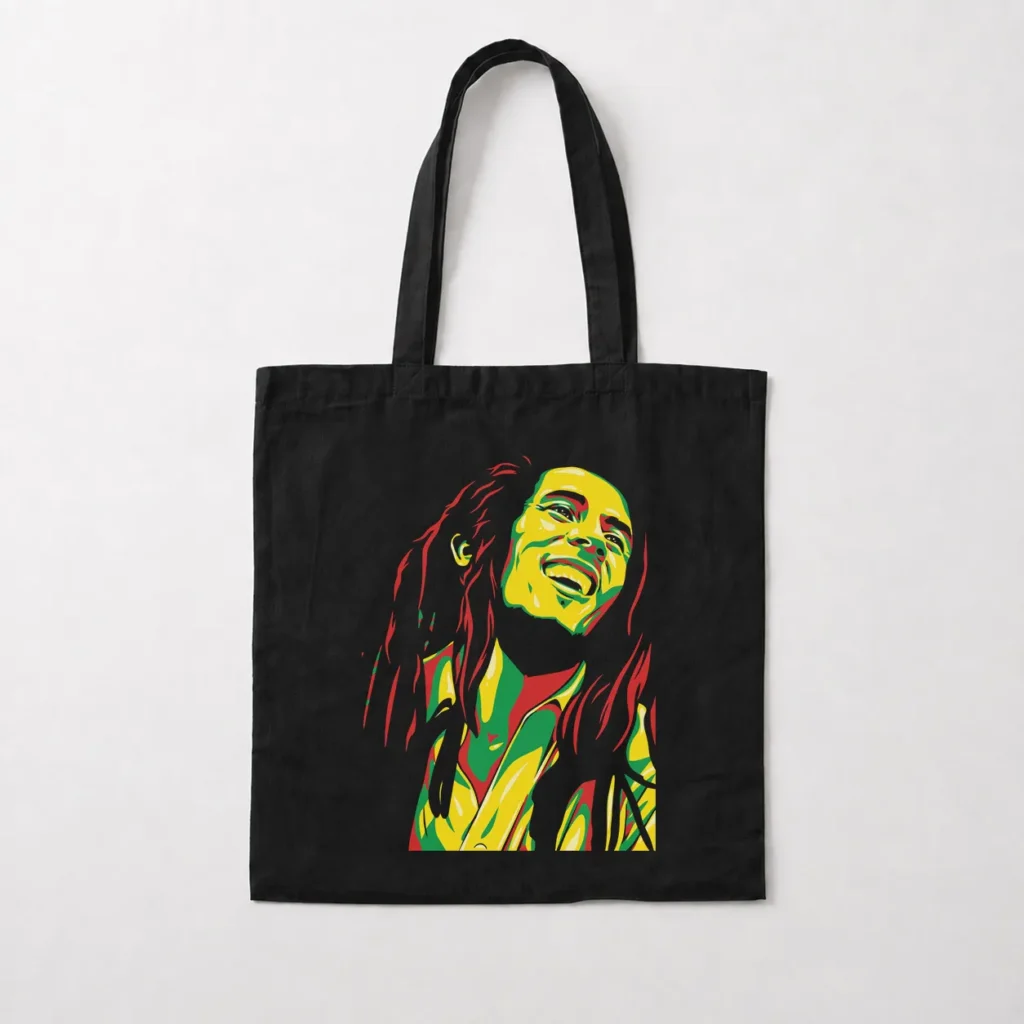 توت بگ باب مارلی طرح پرتره رستا (Bob Marley) کد 30658