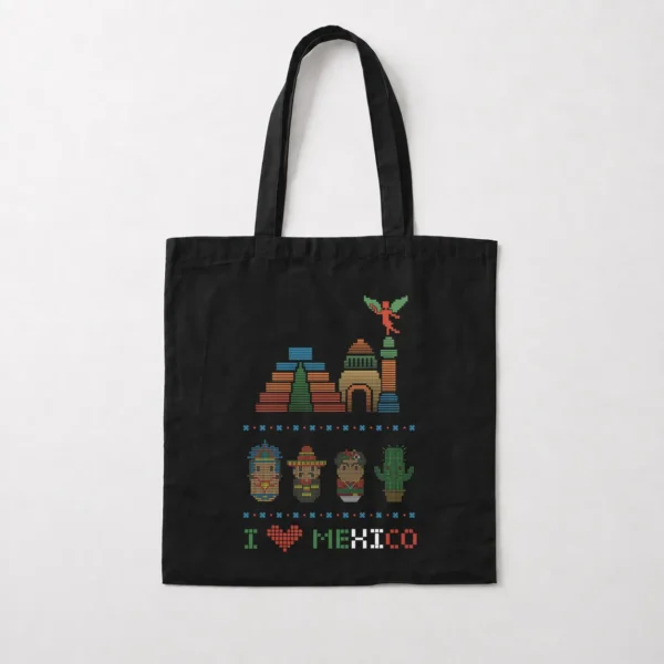 توت بگ طرح هرم آزتک I Love Mexico کد 31048