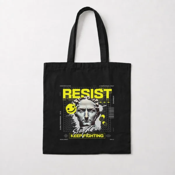 توت بگ انگیزشی طرح Resist Keep Fighting کد 31215