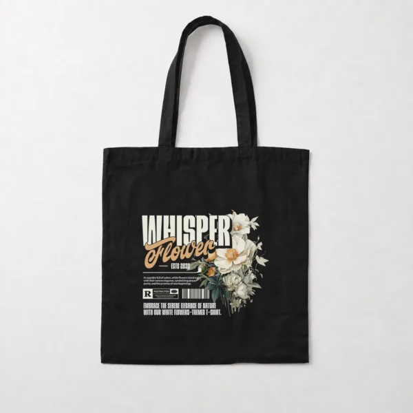 توت بگ گل سفید طرح Whisper Flower کد 31606