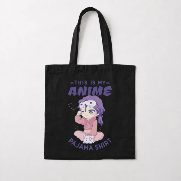 توت بگ دختر انیمه‌ای طرح Anime Pajama Shirt کد 32206