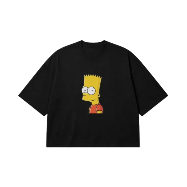 تیشرت باکسی سیمپسون‌ها طرح بارت سیمپسون (Bart Simpson) کد 24060