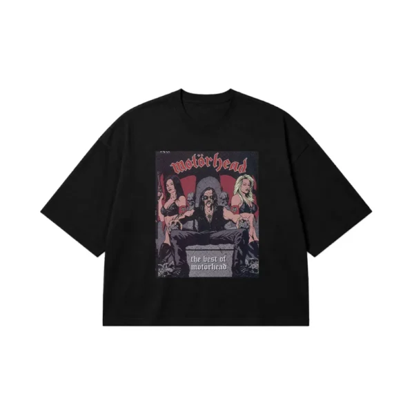 تیشرت باکسی موتورهد طرح پوستر (Motörhead) کد 24862