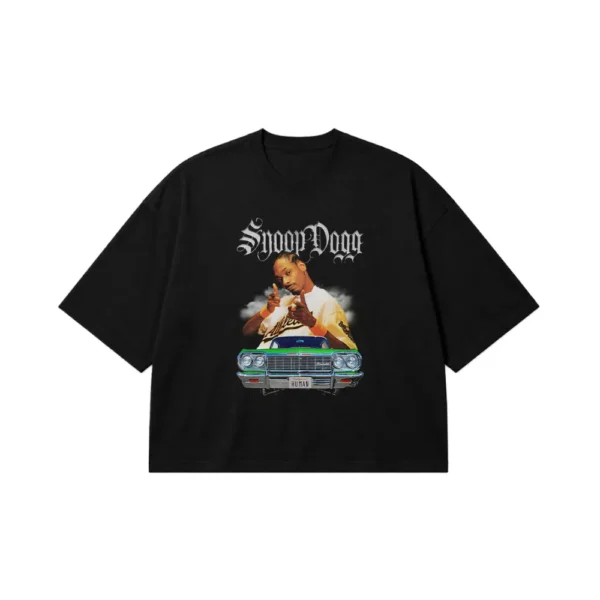 تیشرت باکسی اسنوپ داگ طرح ماشین کلاسیک (Snoop Dogg) کد 25176