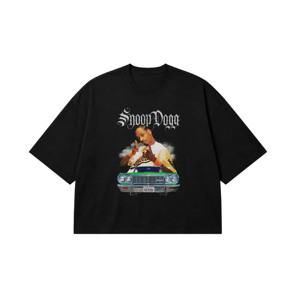 تیشرت باکسی اسنوپ داگ طرح ماشین کلاسیک (Snoop Dogg) کد 25176