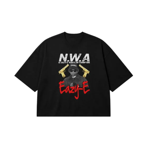تیشرت باکسی ان دبلیو ای طرح Kings of Compton (N.W.A) کد 25196