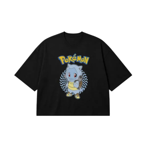 تیشرت باکسی پوکمون طرح بلستویز (Blastoise) کد 26072