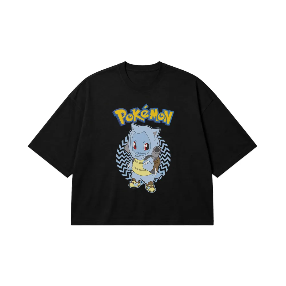 تیشرت باکسی پوکمون طرح بلستویز (Blastoise) کد 26072