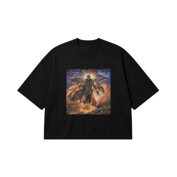 تیشرت باکسی جوداس پریست طرح Redeemer of Souls کد 26455