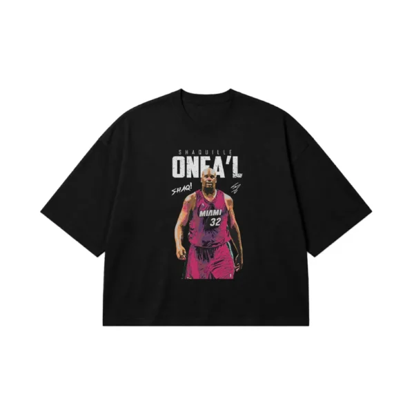 تیشرت باکسی شکیل اونیل طرح بسکتبال (Shaquille O'Neal) کد 27353
