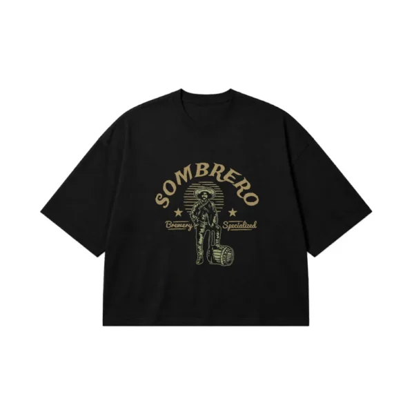 تیشرت باکسی طرح Sombrero Brewery کد 27955