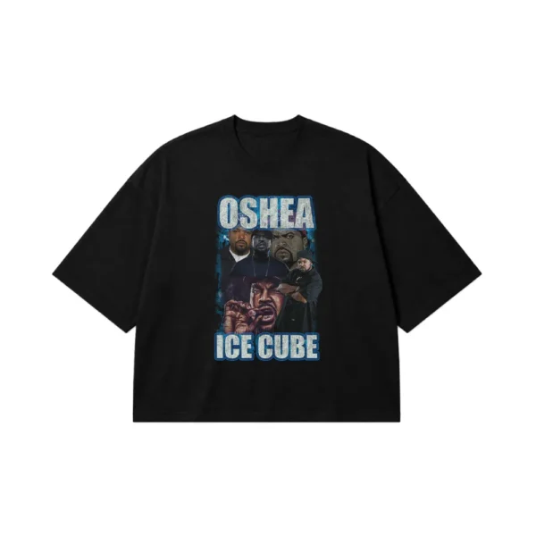 تیشرت باکسی آیس کیوب طرح پرتره O'Shea (Ice Cube) کد 28225
