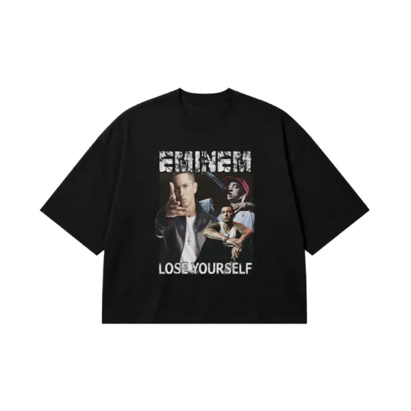 تیشرت باکسی امینم طرح Lose Yourself کد 28249