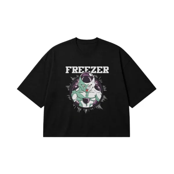 تیشرت باکسی انیمه دراگون بال طرح فریزا (Frieza) کد 29910