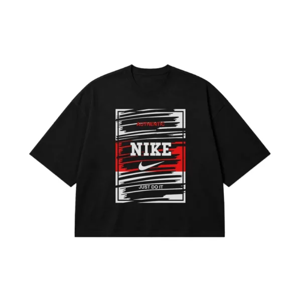تیشرت باکسی نایکی طرح Authentic Just Do It کد 30241