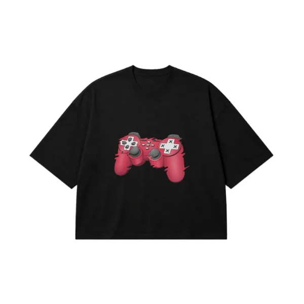 تیشرت باکسی پلی‌استیشن طرح دسته بازی (PlayStation) کد 30406