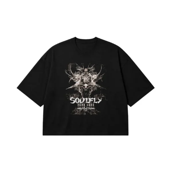 تیشرت باکسی سول‌فلای طرح Dark Ages (Soulfly) کد 30568