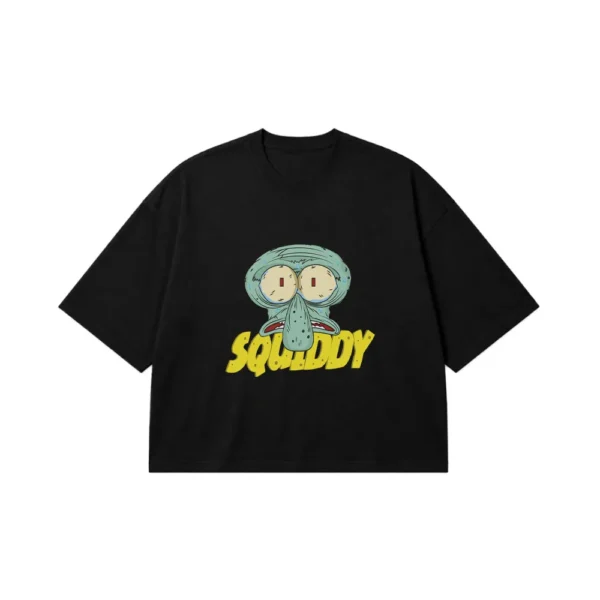 تیشرت باکسی اختاپوس باب اسفنجی طرح Squiddy کد 30668