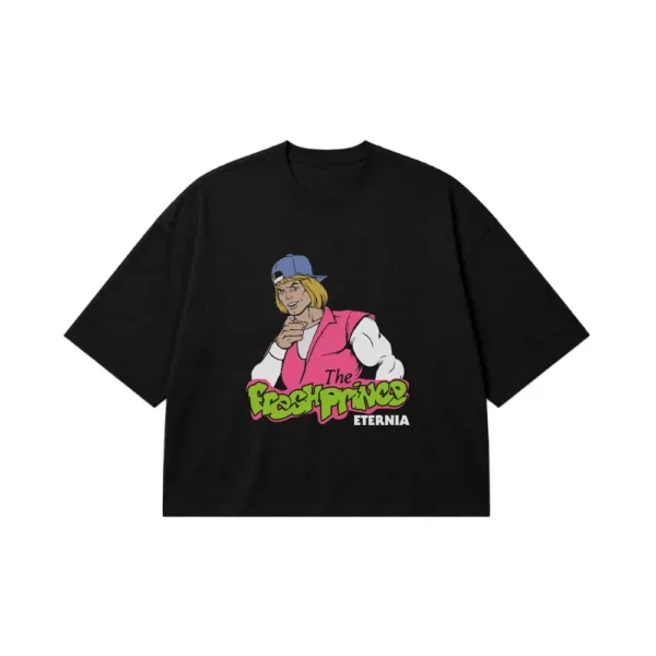 تیشرت باکسی طرح Fresh Prince Eternia کد 31032