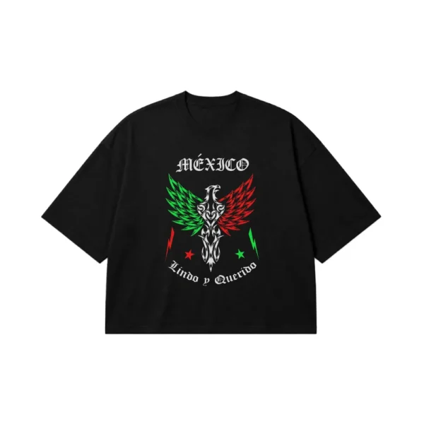تیشرت باکسی طرح عقاب مکزیک (México) کد 31066