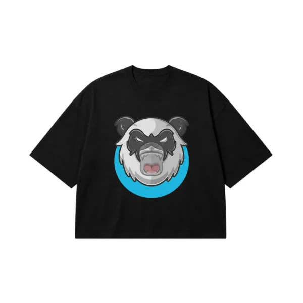 تیشرت باکسی پاندا طرح لوگو (Panda Logo) کد 31277