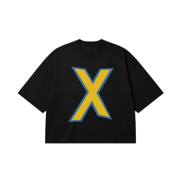 تیشرت باکسی مارول طرح لوگوی ایکس من (X-Men) کد 31676