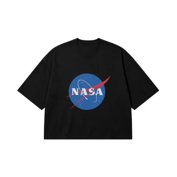 تیشرت باکسی ناسا طرح لوگو کلاسیک (NASA) کد 31844